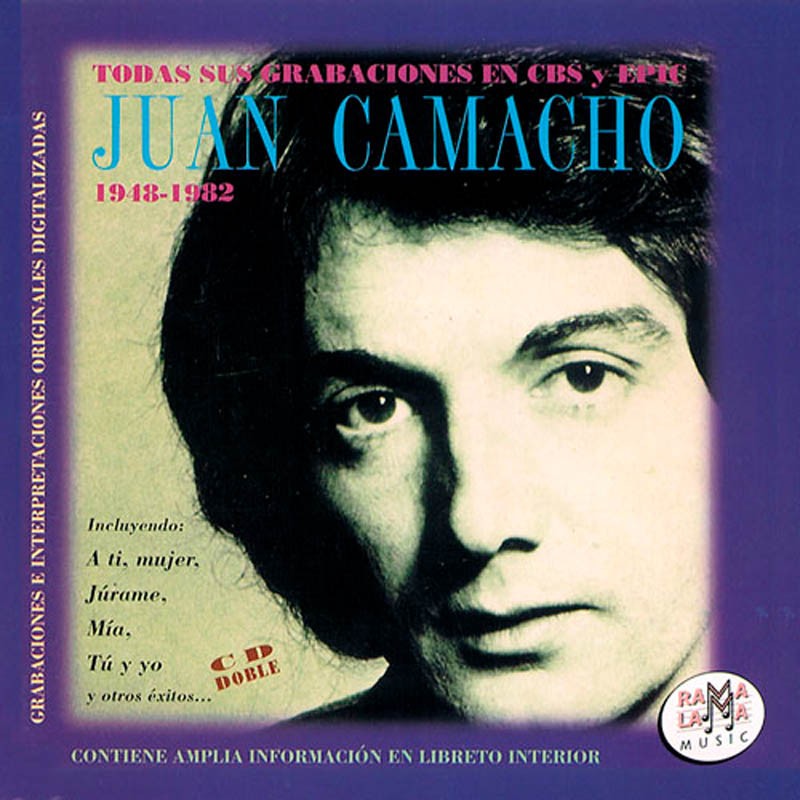 Juan Camacho - Todas sus grabaciones en CBS y Epic