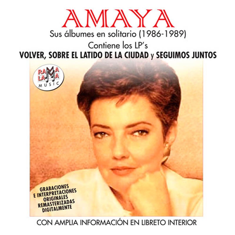 Amaya - Sus álbumes en solitario