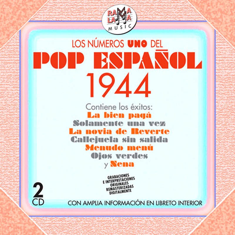 VARIOS - LOS NºS 1 DEL POP ESPAÑOL - 1944