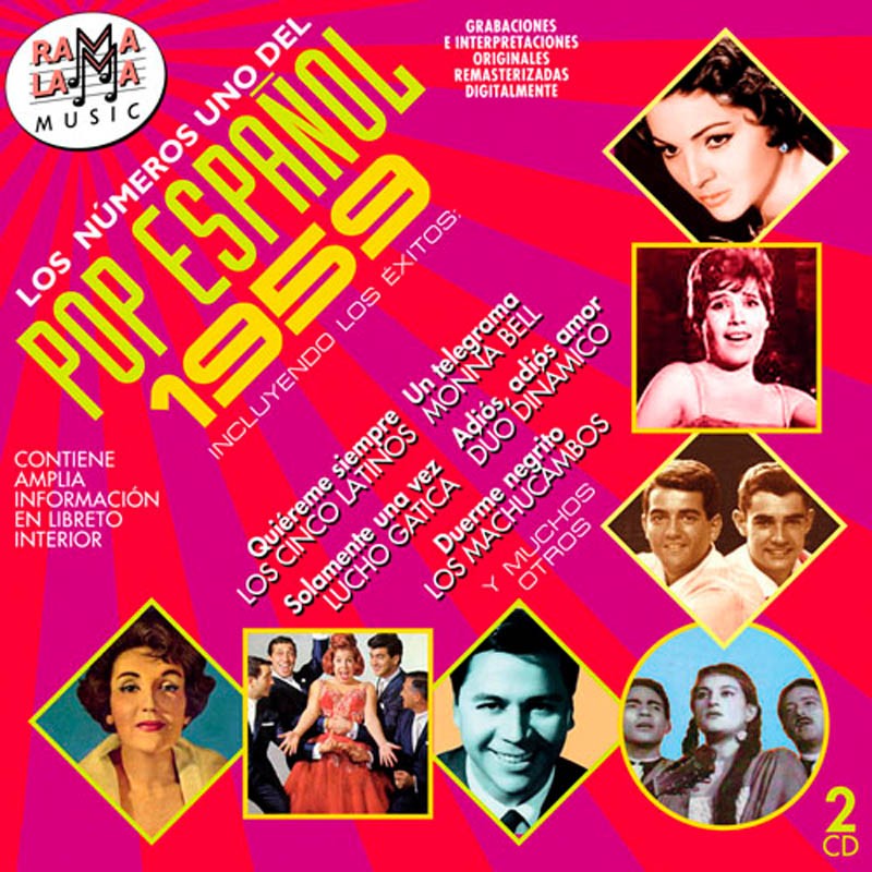 LOS NºS 1 DEL POP ESPAÑOL - 1959