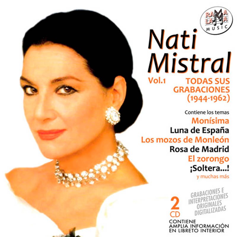 Nati Mistral - Todas sus grabaciones