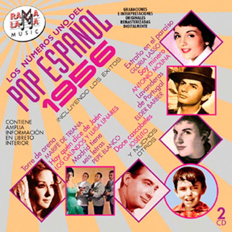 LOS NºS 1 DEL POP ESPAÑOL - 1956