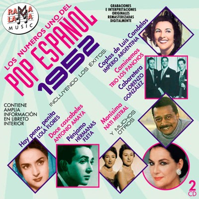 LOS NºS 1 DEL POP ESPAÑOL - 1952