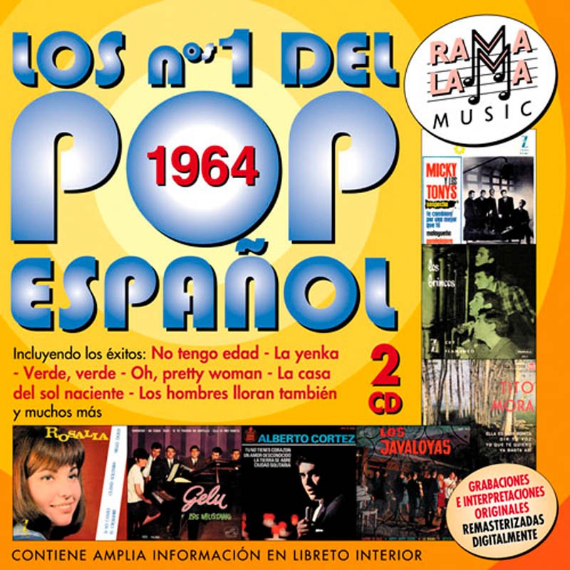 LOS NºS 1 DEL POP ESPAÑOL - 1964