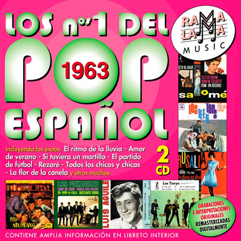 LOS NºS 1 DEL POP ESPAÑOL - 1963