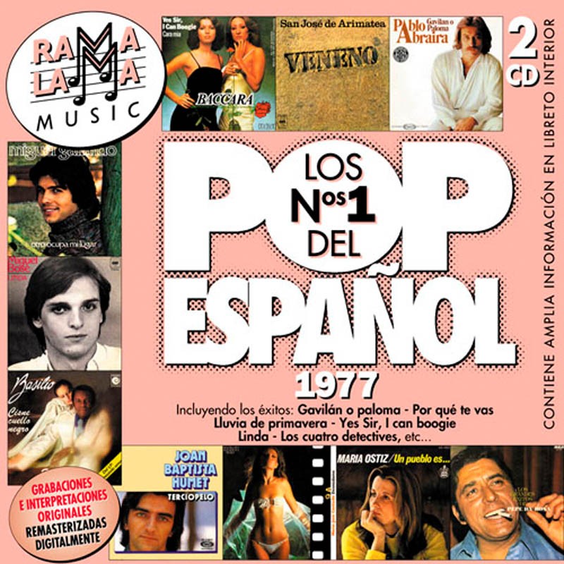 LOS NºS 1 DEL POP ESPAÑOL - 1977