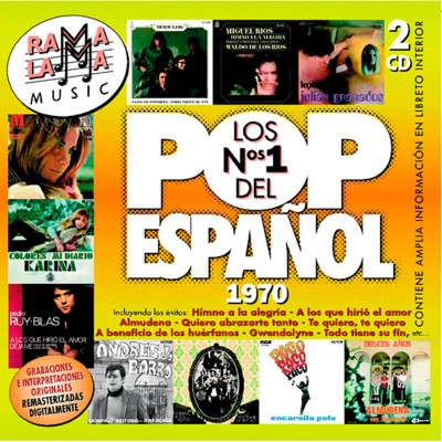 VARIOS - LOS NºS 1 DEL POP ESPAÑOL - 1970