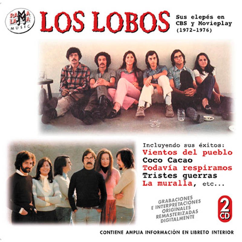 Los Lobos - Sus elepés en CBS y Movieplay