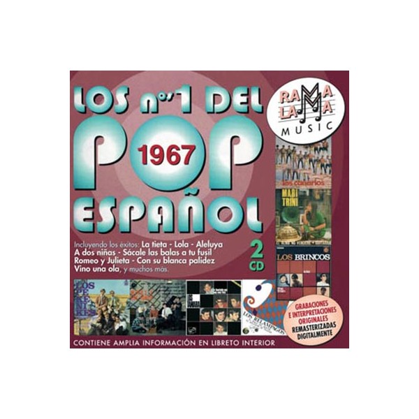VARIOS - LOS NÚMEROS 1 DEL POP ESPAÑOL 1967 ( RO-53632 )