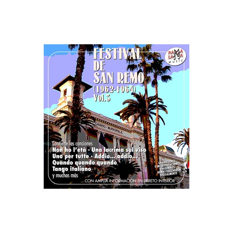 VARIOS FESTIVAL DE SAN REMO VOL. 3 (19621964)