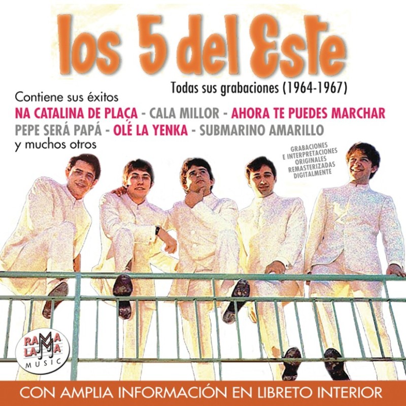 LOS CINCO DEL ESTE - TODAS SUS GRABACIONES (1964-1967) ( RO 55752 )