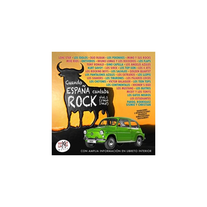 VARIOS - CUANDO ESPAÑA CANTABA ROCK VOL. 1 ( RO-55792 )