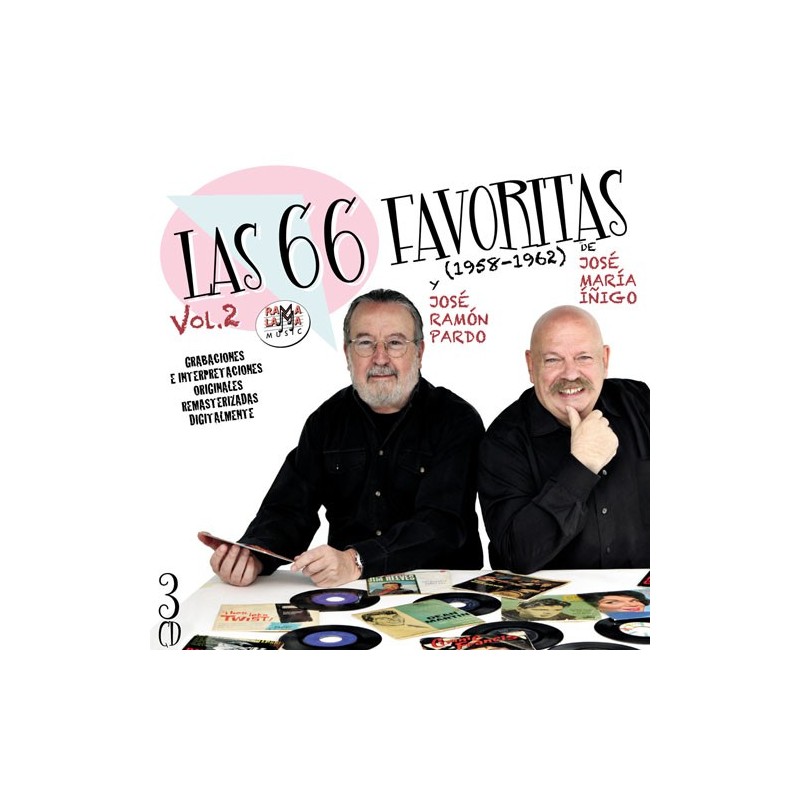 VARIOS - LAS 66 FAVORITAS DE IÑIGO Y PARDO VOL. 02 ( RQ-54572 ) VARIOS - LAS 66 FAVORITAS DE IÑIGO Y PARDO VOL. 02 ( RQ-54572 )