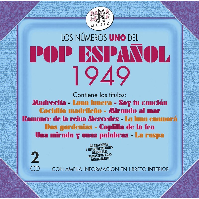 Los números 1 del pop español 1949