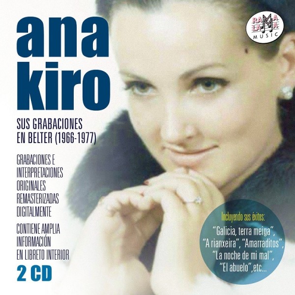 Ana Kiro - Sus grabaciones en Belter 1966-1977
