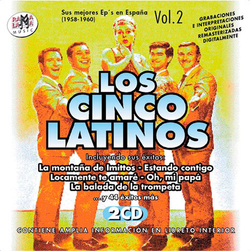CINCO LATINOS, LOS VOL. 2 (1960-1962) ( RO 51752 )